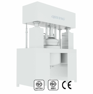 PLC Control Cosmetic Manufacturing Machines Shampoo Detergent Making Equipment Homogenizer Mixer